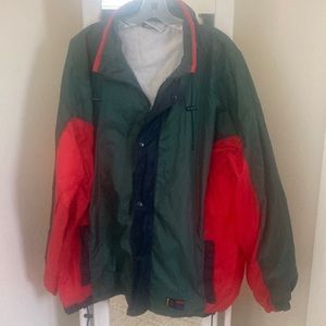 Mens Vintage Color Block Jacket